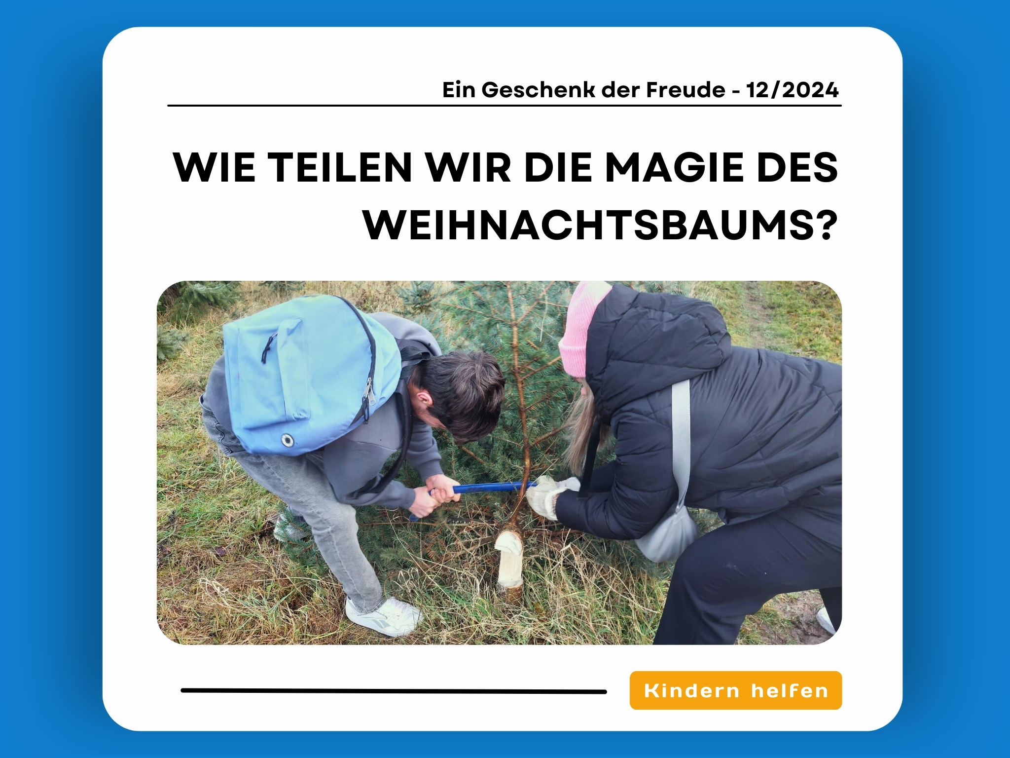 Mehr über den Artikel erfahren „Wie teilen wir die Magie des Weihnachtsbaums?“